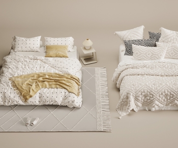 Modern Double Bed-ID:308115966