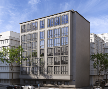 European Style Appearance Of Commercial Building-ID:933623083