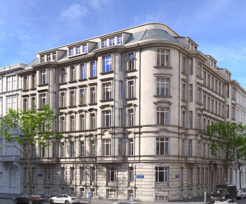 European Style Appearance Of Commercial Building-ID:311567072