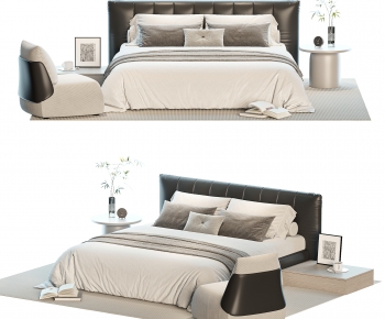 Modern Double Bed-ID:717101103