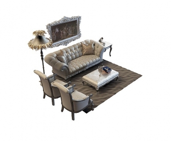 European Style Sofa Combination-ID:621571068