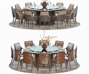 New Chinese Style Dining Table And Chairs-ID:805339877