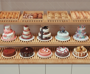 Modern Bread Cake-ID:753361949