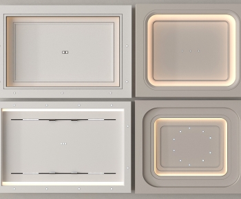 Modern Suspended Ceiling-ID:622966056