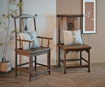 New Chinese Style Lounge Chair-ID:162595994