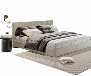 Modern Double Bed-ID:613447904