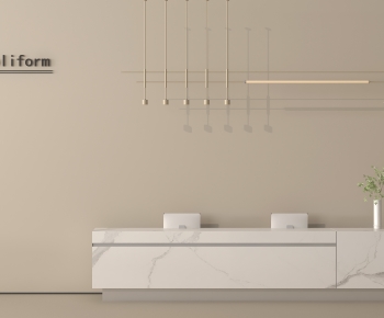 Modern Reception Desk-ID:368733889