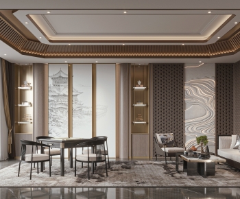 New Chinese Style Chess And Card Room-ID:928679945