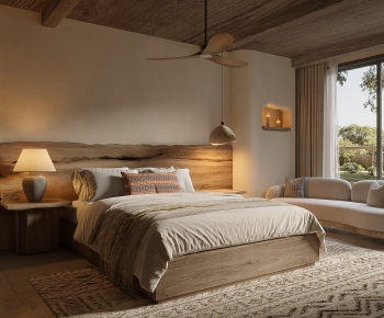 Wabi-sabi Style Guest Room-ID:464966068