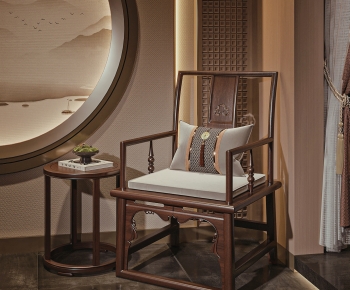 New Chinese Style Lounge Chair-ID:481879734