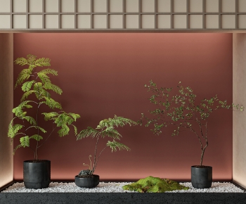 New Chinese Style Plant Landscaping-ID:402936941