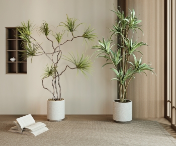 Modern Ground Green Plant Potted Plants-ID:781208048