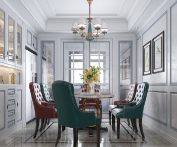 American Style Dining Room-ID:814841995