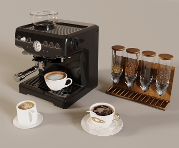 Modern Kitchen Electric Coffee Machine-ID:345819057