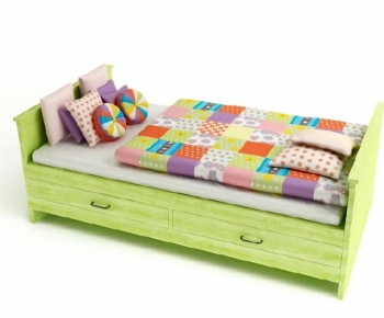 Modern Child's Bed-ID:624210816