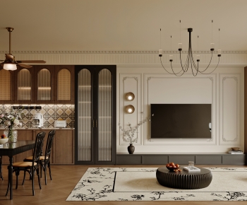 French Style A Living Room-ID:250015029