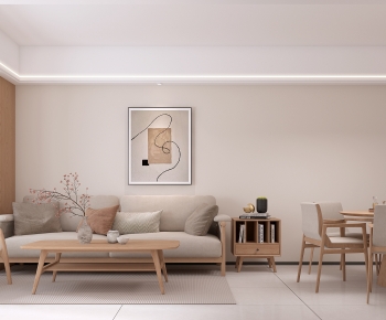 Nordic Style A Living Room-ID:896140107
