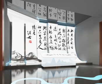 New Chinese Style Exhibition Hall-ID:224149244