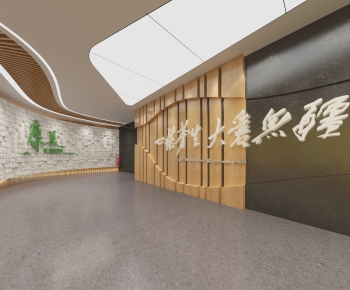 New Chinese Style Exhibition Hall-ID:421391018