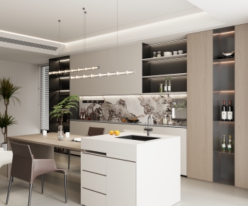 Modern Dining Room-ID:940709112