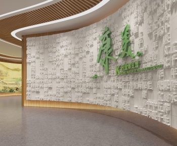 New Chinese Style Exhibition Hall-ID:761998894