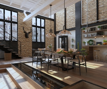 Industrial Style Restaurant-ID:438690901