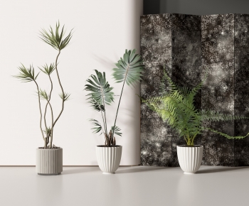 Modern Ground Green Plant Potted Plants-ID:722117906