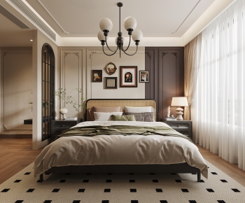 French Style Bedroom-ID:564899436