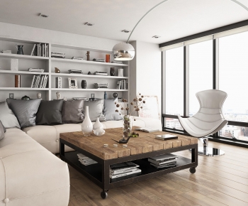 Modern A Living Room-ID:325768954