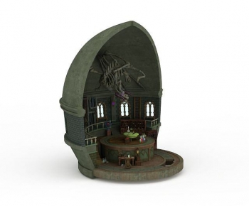 Modern Building Appearance-ID:297651059