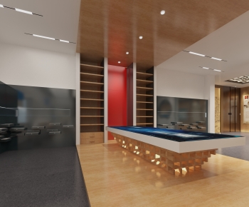New Chinese Style Exhibition Hall-ID:697609906