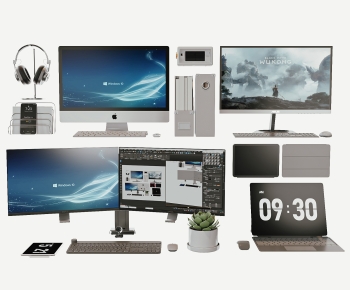 Modern Computer/Computer Screen-ID:733268983