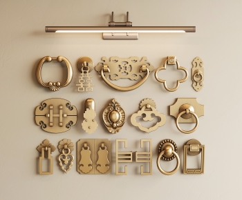 Chinese Style Door Handle-ID:906410285