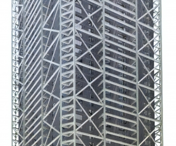 Modern Appearance Of Commercial Building-ID:196715128