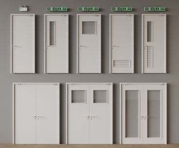 Modern Fire Door-ID:829253918