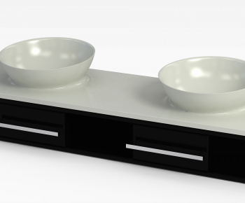 Modern Bathroom Cabinet-ID:137573963