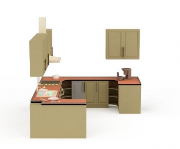 Modern Kitchen Cabinet-ID:611650941