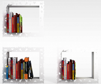 Modern Bookshelf-ID:156903981
