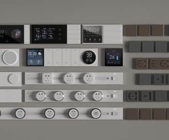 Modern Switch Socket Panel-ID:167867902