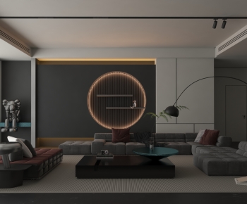 Modern A Living Room-ID:486269025