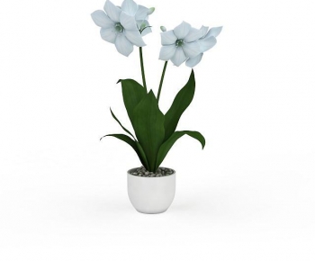 Modern Potted Green Plant-ID:342076069