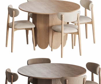 Modern Dining Table And Chairs-ID:899130112