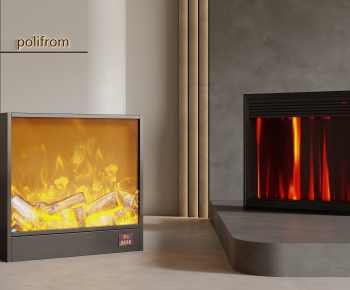 Modern Electronic Fireplace-ID:775855063