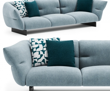Modern Three-seat Sofa-ID:268229964