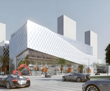 Modern Appearance Of Commercial Building-ID:948760596
