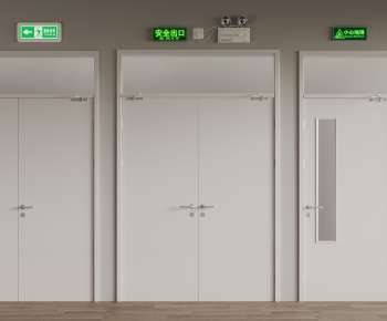 Modern Fire Door-ID:894891025