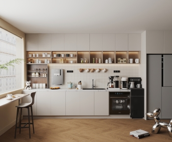 Modern Office Tea Room-ID:758353956
