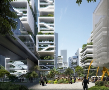 Modern Residential Building-ID:243778949