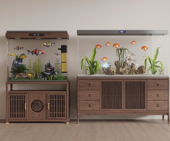 New Chinese Style Fish Tank-ID:260169983