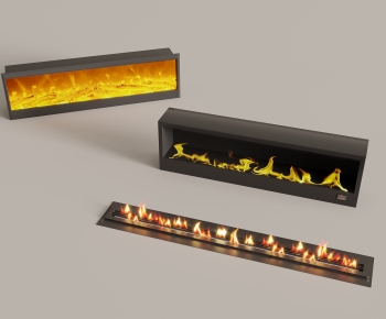 Modern Electronic Fireplace-ID:875377899